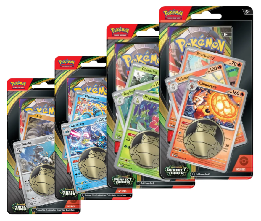 Pokemon ME03 Perfect Order Checklane Blister (EN) (au hasard)