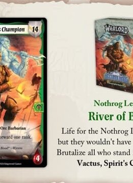 Warlord:SotS: Into The Accordlands Starter Deck: Nothrog Legion (EN)
