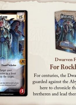 Warlord: SotS: Into The Accordlands Starter Deck: Dwarven Forges (EN)
