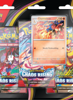Pokemon ME04 Chaos Rising 3pk Blister (EN) *22 mai 2026