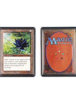 MTG Black Lotus Card 2-piece Enamel Pin Set