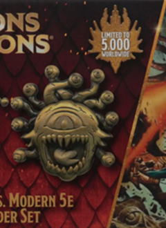 D&D 50Th Anniversary Beholder Twin Medallion Set