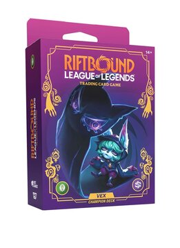 Riftbound - LOL TCG - Unleashed Champion Deck: Vex *8 mai 2026
