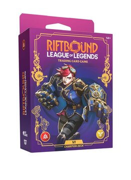 Riftbound - LOL TCG - Unleashed Champion Deck: Vi *8 mai 2026