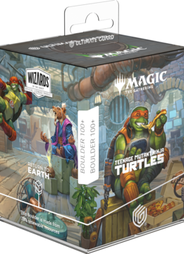 Deck Case Boulder 100+ MTG TMNT - Turtle Lair