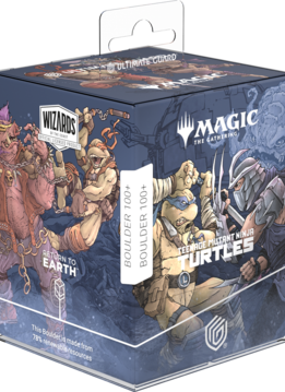 Deck Case Boulder 100+ MTG TMNT Technodrome Battle