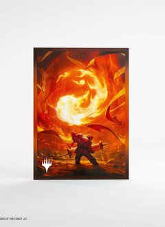 MTG -Secrets of Strixhaven: Art Sleeves: Mountain