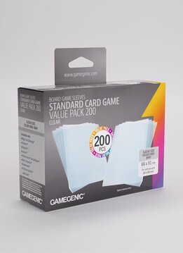 Gamegenic: Value Pack Standard Sleeves (200ct)(Repackaging)
