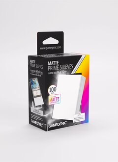 Gamegenic: Matte Prime Sleeves: White (100ct) (Repackaging)