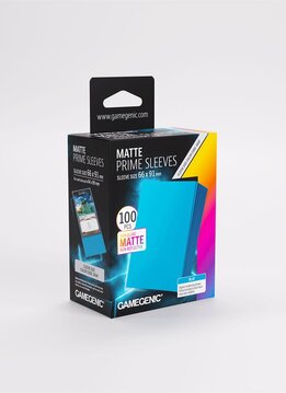 Gamegenic: Matte Prime Sleeves: Blue (100ct) (Repackaging)