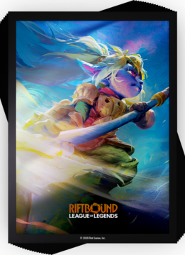 Riftbound: Unleashed: Art Sleeves Poppy (100ct)