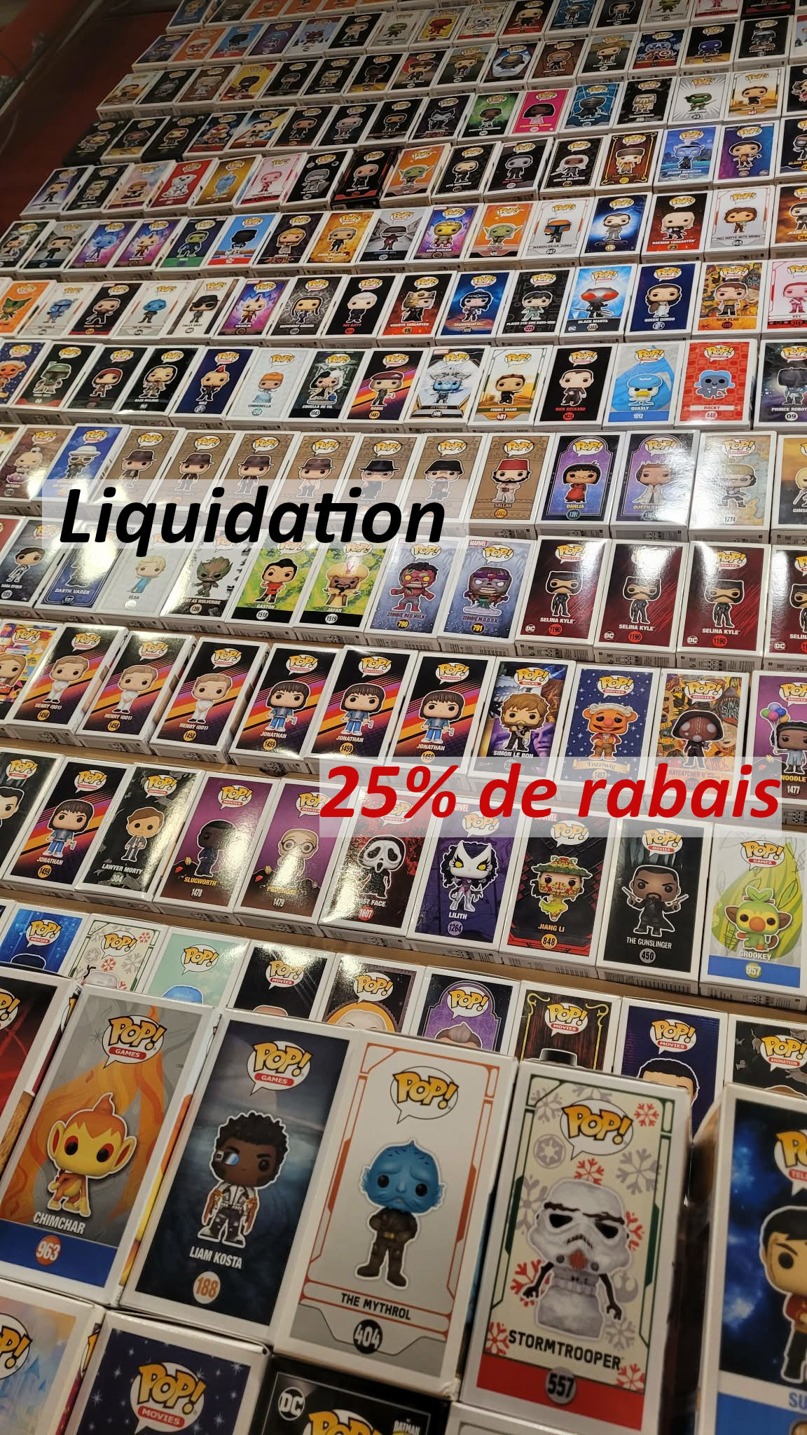 Funko POP! - Rabais 25%