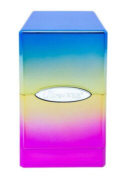 Deck Box: Satin Tower: Rainbow (100ct)