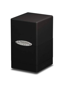 Deck Box: Classic Satin Tower: Jet Black (100ct)