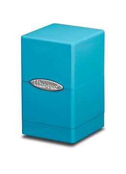 Deck Box: Classic Satin Tower: Sky Blue (100ct)