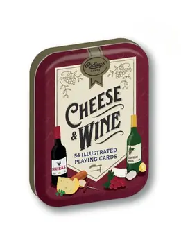 Cheese and Wine Playing Cards
