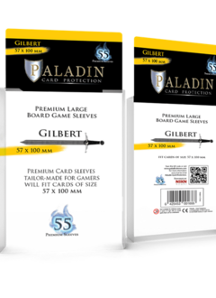 Paladin Sleeve - Gilbert - 57×100 mm (55ct)