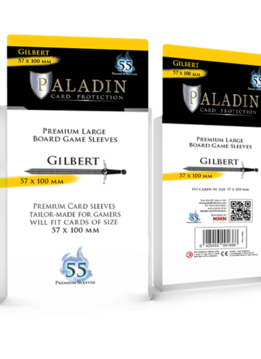 Paladin Sleeve - Gilbert - 57×100 mm (55ct)
