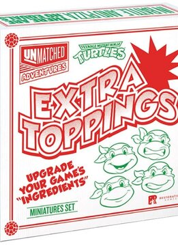 Unmatched Adventures Tmnt Extra Toppings Mini Pack