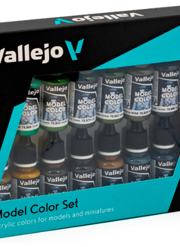 Vallejo: 16 Color Set German Camouflage WWII
