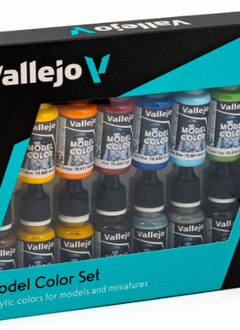 Vallejo: 16 Color Set Naval (Steam Era)