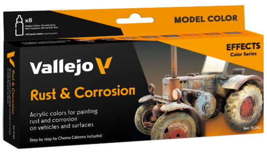 VALLEJO: MODEL COLOR RUST & CORROSION (18ML)