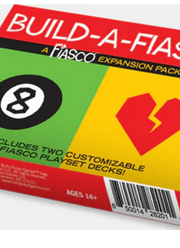 Fiasco Expansion Pack: Build-a-fiasco