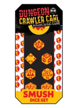 Dungeon Crawler Carl RPG: Smush Dice Set PRE-ORDER