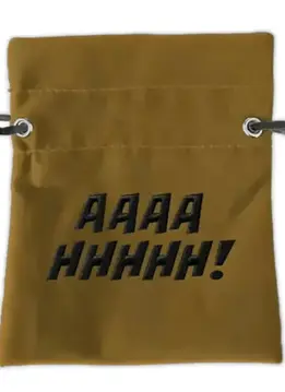 Dungeon Crawler Carl RPG: "AAAAHHHH" Prepotente Dice Bag PRE-ORDER