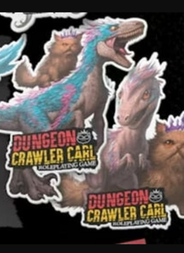 Dungeon Crawler Carl RPG: Mongo & Princess Donut Sticker Bundle PRE-ORDER