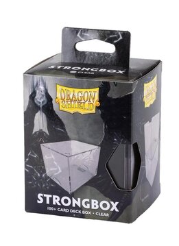 Deck Box Dragon Shield Strongbox Clear (100ct)