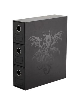 Dragon Shield Card Fortress 3 Drawers Black