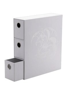 Dragon Shield Card Fortress 3 Drawers White