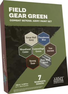 Combat Se7Ens: Field Gear Green Paint Set