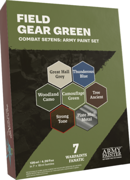 Combat Se7Ens: Field Gear Green Paint Set