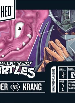 Unmatched Adventures TMNT Shredder KrangHero Deck