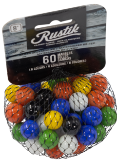 Rustik Recharges Dames Chinoises/Pachisi/ Tock - 60 Billes