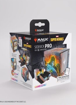 Deck Box: MTG Marvel Super Heroes: Sidekick Pro XL (100+): Doom Reigns Supreme