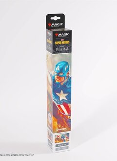Playmat: MTG Marvel Super Heroes: Captain America  Super-Soldier