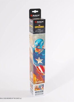 Playmat: MTG Marvel Super Heroes: Captain America  Super-Soldier