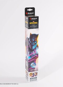 Playmat Shiny: MTG Marvel Super Heroes: Striking Black Panther