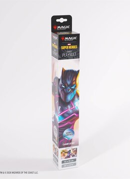 Playmat Shiny: MTG Marvel Super Heroes: Striking Black Panther