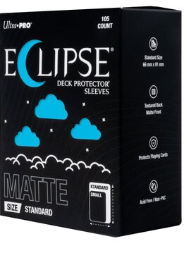 Sleeves: Eclipse: Matte: Standard Size: Sky Blue (105)