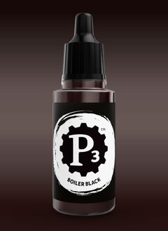 P3 Paints: Metallics: Boiler Black