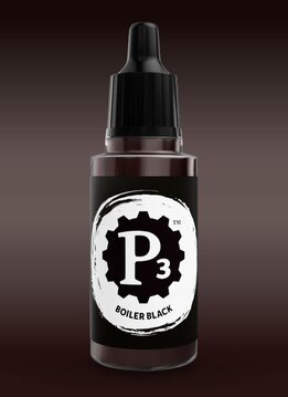 P3 Paints: Metallics: Boiler Black