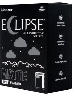 Sleeves: Eclipse: Matte: Deck Protector: Standard Size: Smoke Grey (105)