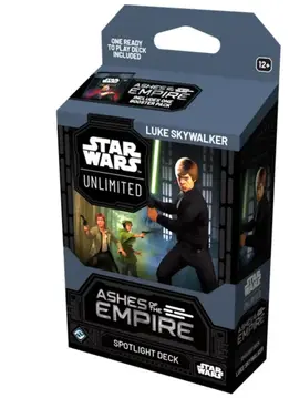 Star Wars: Unlimited - Ashes of the Empire - Spotlight Deck Luke (EN) *10 Juil 2026