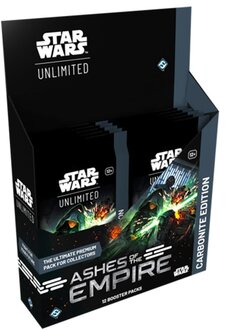 Star Wars: Unlimited - Ashes of the Empire - Carbonite Booster Display (EN)