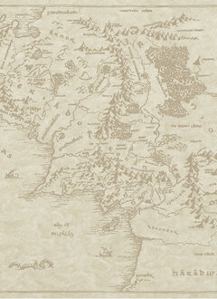 UG Playmat Sophoskin The Hobbit Map - Middle-earth