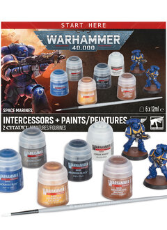 Space Marine Intercessors + Paints *25 Juil 2026
